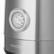 Fierbator electric cordless, Inox 1.7l, putere 2200 W, cana gradata, Termometru