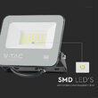 Proiector led 30W, 5550 lm, 6500K, IP65, aluminiu, 164.5 x 34 x 153 mm