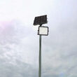 Proiector led cu incarcare solara 10 W, 800 lm, 4000K, IP65, Aluminiu