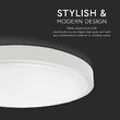 Plafoniera led cu senzor de miscare, 18W, lumina rece 6500K, IP44, 1800 lm, diametru 225 mm