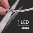 Banda led SM2835, 24V, 16.5W/m, 4000K lumina neutra, IP20, lungime 5 m