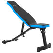 Banca reglabila pentru abdomen, 108 x 43 x 116 cm, max 170 kg, Reglare spatar 6 nivele