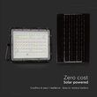 Proiector led cu incarcare solara 15 W, 1200 lm, 4000K, IP65, Aluminiu