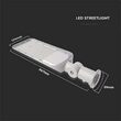 Corp iluminat stradal led 100W, 11000 lm, 6500K,  cip Samsung, corp Aluminiu, 567x179x99 mm, IP65