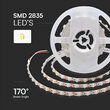 Banda led SM2835, 24V, 16.5W/m, 4000K lumina neutra, IP20, lungime 5 m