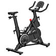 Bicicleta spinning Rebel, Greutate volanta 12 kg, Afisaj Led, 120 kg, timp, viteza, distanta, calorii