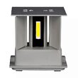 CORP ILUMINAT LED 6W IP65 3000K ALB CALD
