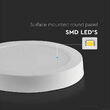 Panou led rotund, aplicabil 6W, 6500K, 660 lm, diametru 121 mm