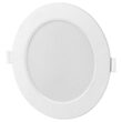 Plafoniera led, 620 lm, 6 W, 4000K, dimensiune 118 x 25.5 mm, incastrabila, IP20, Alba