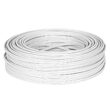 Cablu coaxial 75 ohm, lungime 100 m, alb