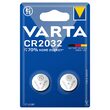Set 2 baterii Litiu VARTA, marime CR2032, 3V