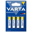 Set 4 baterii alcaline Varta LR03, AAA, 1.5 V