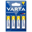 Set 4 baterii alcaline Varta LR6, AA, 1.5 V