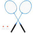 Set badminton, 2 rachete si 2 fluturasi, 62.5 x 20.5 cm