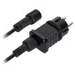 Instalatie luminoasa 10 becuri led, Alb cald, lungime 6 m, IP44, 230V