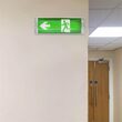 Lampa led iesire de urgenta 3 W, 140 lm, IP65,4x Autocolante incluse