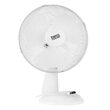 Ventilator de masa, 3 viteze, Teesa Alb, 35 W, Diametru 34 cm
