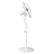 Ventilator cu picior, Teesa 3 viteze, Alb, 45 W, Miscare de oscilatie, Inaltime reglabila 130.5 cm, Diametru 43 cm, Telecomanda