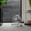 Ventilator de podea Teesa 30 cm, Metalic, 3 viteze, 50 W