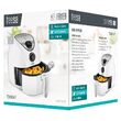 Friteuza cu aer cald, digitala, 3.2 Litri, 1400W, 3 Programe, Timer, Alb