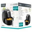 Friteuza cu aer cald, digitala, 3.2 Litri, 1400W, 7 Programe, Timer, Negru