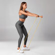 Set 3 benzi elastice latex, 3 culori, 4-32 kg, Lungime 208 cm