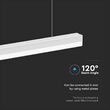 Corp de iluminat liniar 40 W, Lungime 120 cm, 4000K, IP20, 4300 lm