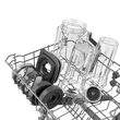 Blender cu mixare in vid, 1500 W, 7 programe
