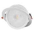 Plafoniera led cu unghi reglabil 10W, 4000k alb neutru, rotunda 96 mm, 1075 lm