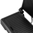 Gratar electric Inox 1000 W, suprafata grill 22.5 x 15 cm, Tava de scurgere