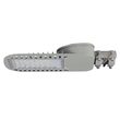 Corp iluminat stradal slim led, 50W, 6850 lm, 6500K,  cip Samsung, corp Aluminiu, 435 x 170 mm, IP65