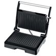 Gratar electric Inox 1000 W, suprafata grill 22.5 x 15 cm, Tava de scurgere