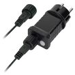 Instalatie luminoasa 100 led-uri, Rebel Lungime 10 m, 230V, IP44, Alb Cald