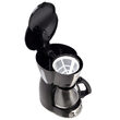 Cafetiera cu display digital, 900W, capacitate 1.5 l, Negru-Argintiu