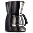 Cafetiera cu display digital, 900W, capacitate 1.5 l, Negru-Argintiu
