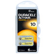 Set 6 baterii pentru aparate auditive Duracell 10