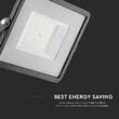Proiector led, 50W, 6500K, IP65, 5750 lm, Negru, 223 x 188 x 28 mm, cip samsung