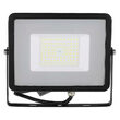 Proiector led, 50W, 6500K, IP65, 5750 lm, Negru, 223 x 188 x 28 mm, cip samsung