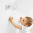 Senzor de miscare cu microunde, crepuscular, 3-2000 lux, 180 grade, 1200W, Distanta de detectie 15 m, IP20, Alb