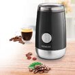 Rasnita electrica de cafea, putere 150W, 50 g, 2 lame inoxidabile, neagra