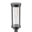 Lampa solara pentru gradina, 3000 K, 80 cm, ABS, 5 W, IP44, Neagra