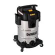 Aspirator inoxidabil umed/uscat cu priza de putere DeWalt 1050, Inox