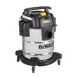 Aspirator DeWalt Inox, umed/uscat 25L, 1050 W, 4 roti
