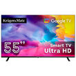 GOOGLE SMART TV 55 INCH 141CM ULTRAHD 4K KRUGER&MATZ