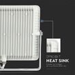 Proiector led, 100W, 4000K, IP65, 11500 lm, Alb, 291 x 240 x 30mm, cip samsung