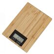Cantar de bucatarie Bambus, 1g-5kg, 2xAAA, Display led