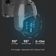 Camera de supraveghere Smart Solar WiFi Negru, 2 Mpx, Exterior IP65, Conectare Telefon / PC, Night Vision, 1920x1080 px, aplicație, Difuzor, Microfon, Detectarea miscarii