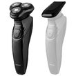 Aparat de ras cu acumulator Li-Ion, 3 capete rotative, oscilante, cutite Inox, 60 min, Motor silentios 3W