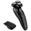 Aparat de ras cu acumulator Li-Ion, 3 capete rotative, oscilante, cutite Inox, 60 min, Motor silentios 3W