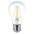 Bec led E27, forma A60, filament dimabil, 8W, 3000K Alb cald